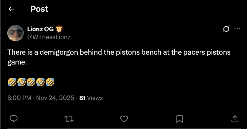 Witness Lionz - X Post